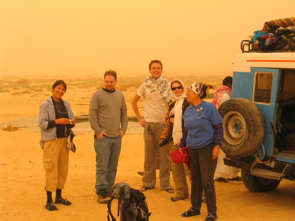 The Great Sand Sea just outside the Siwa Oasis.