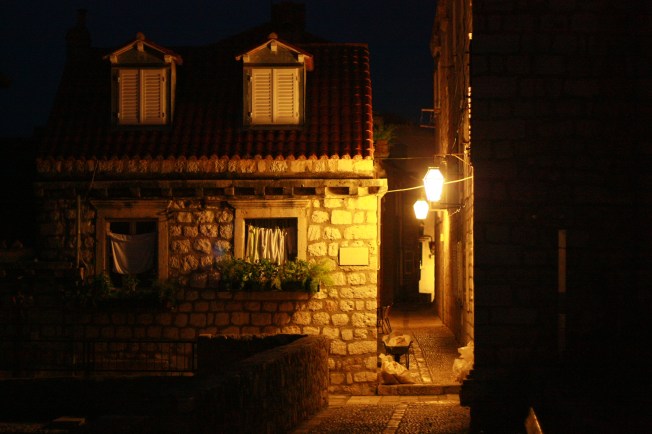 Inside the City Walls of Dubrovnik.