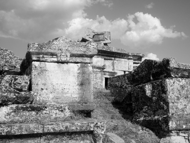 The Necropolis at Hierapolis. Which rhymes.