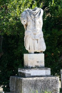 Statue of Roman Emperor Hadrian. Interesting fact: Hadrian was a lot higher on the 'nice guy emperor' list than Nero.