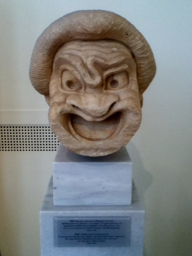 Funerary mask of Aristonautes, son of Archenautes